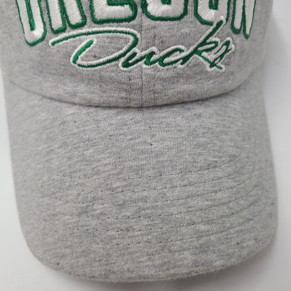 Women Oregon Ducks Hat Adjustable Top of the World Gray Green NCAA University - Picture 3 of 12